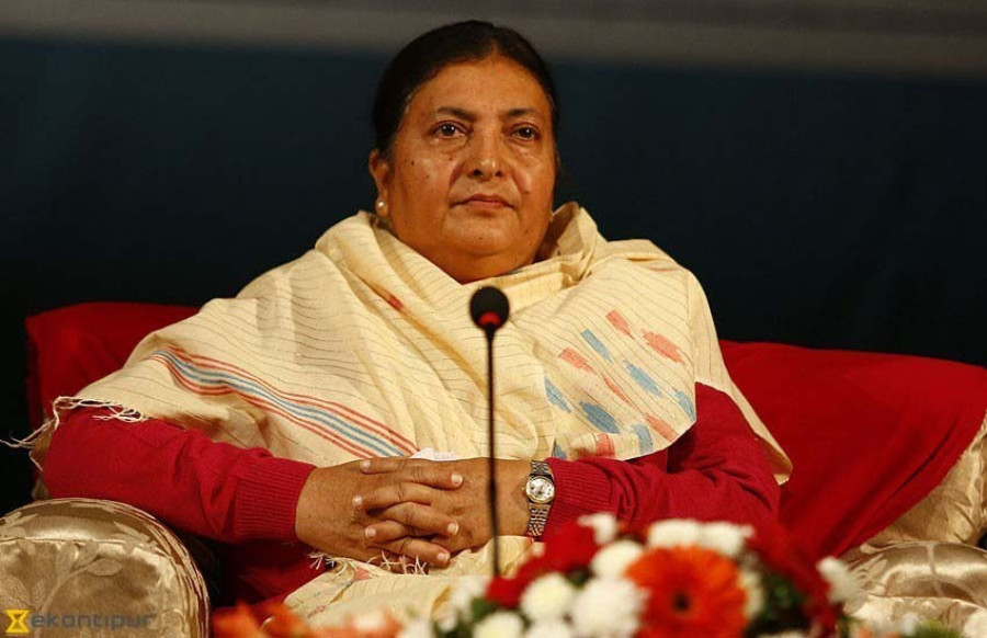 Prez Bhandari authenticates seven bills