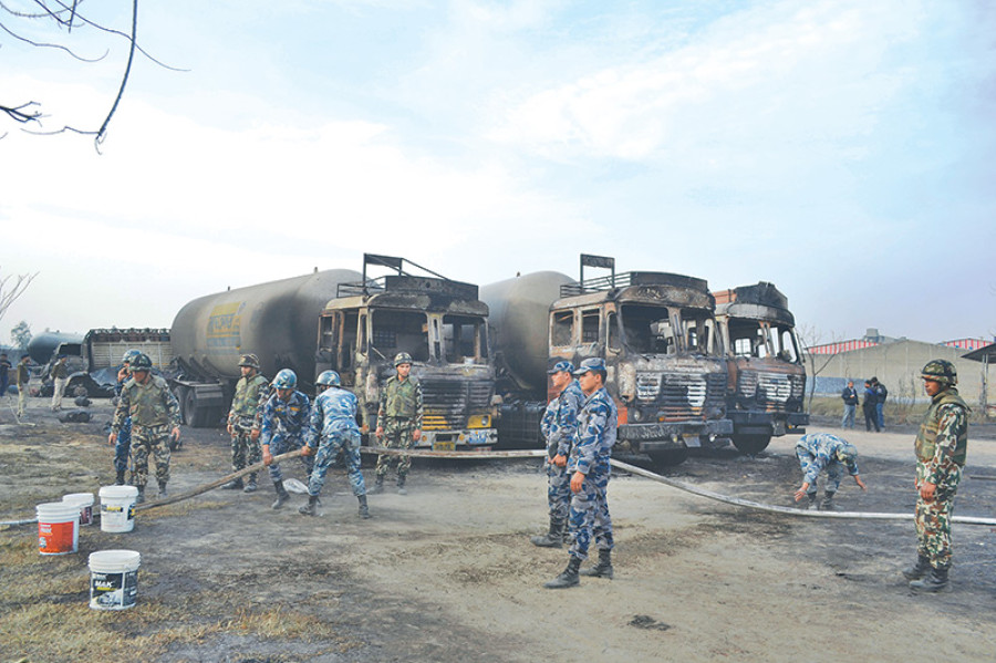 Birgunj LPG bottling plant fire kills two firefighters
