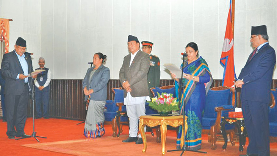 Gachhadar joins govt with 2 other party colleagues