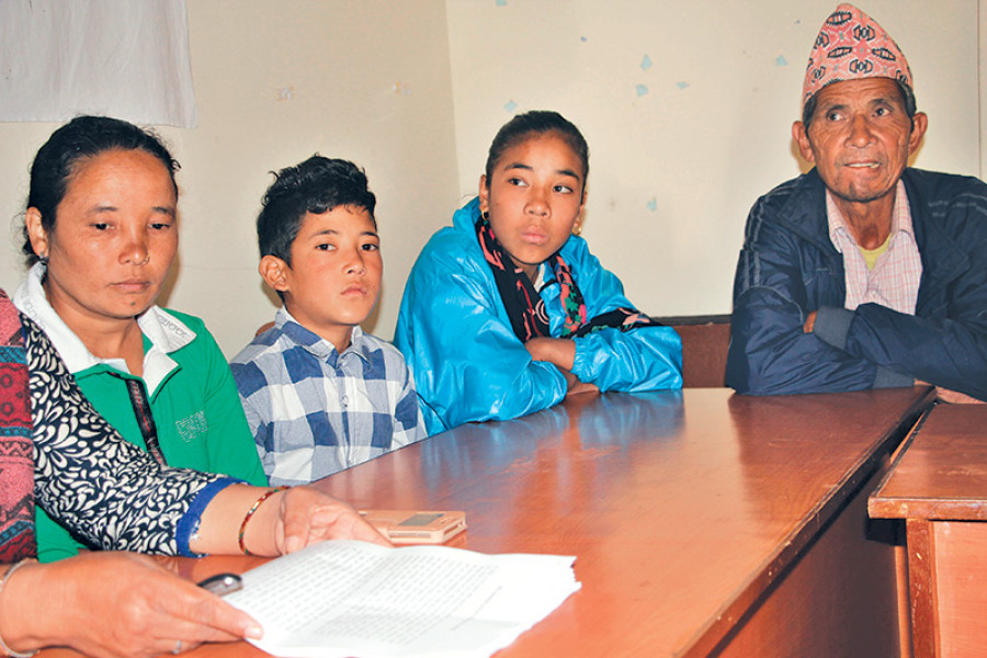 Widow and kids of slain Tamang seek protection
