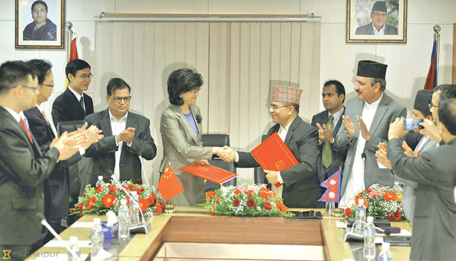 Trans-himalayan handshake