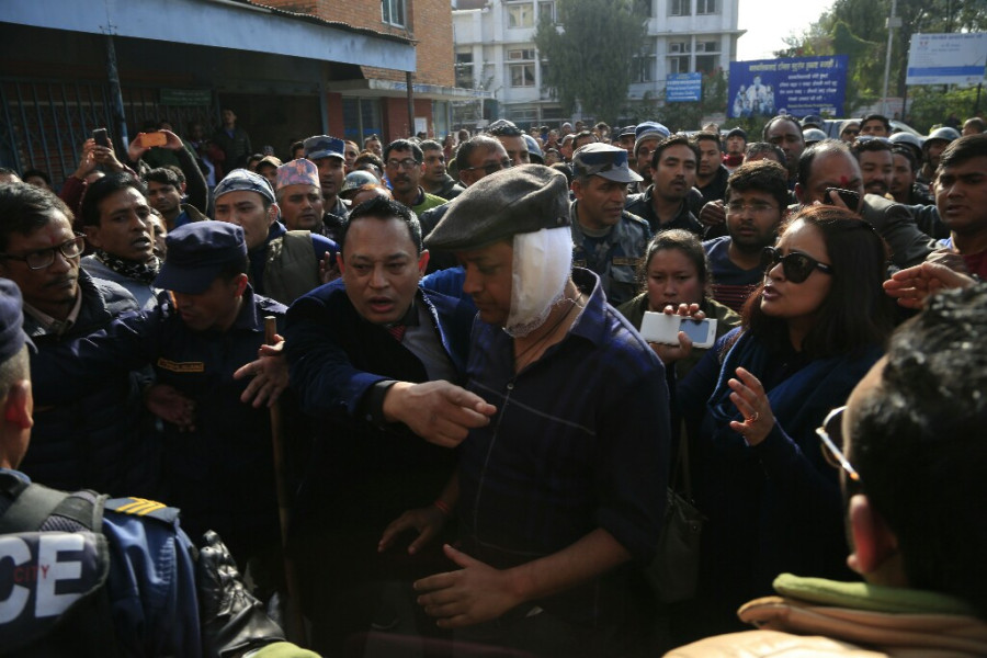 NC leader Thapa among 11 injured in Chapali IED explosion