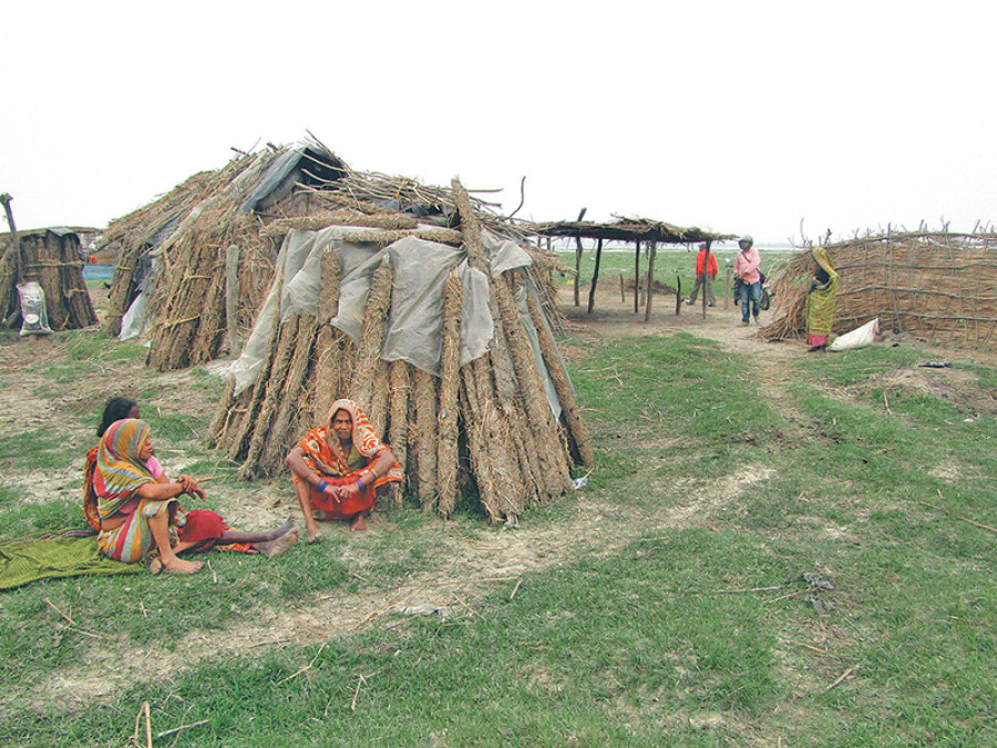 Indian families occupying Nepal’s land for farming