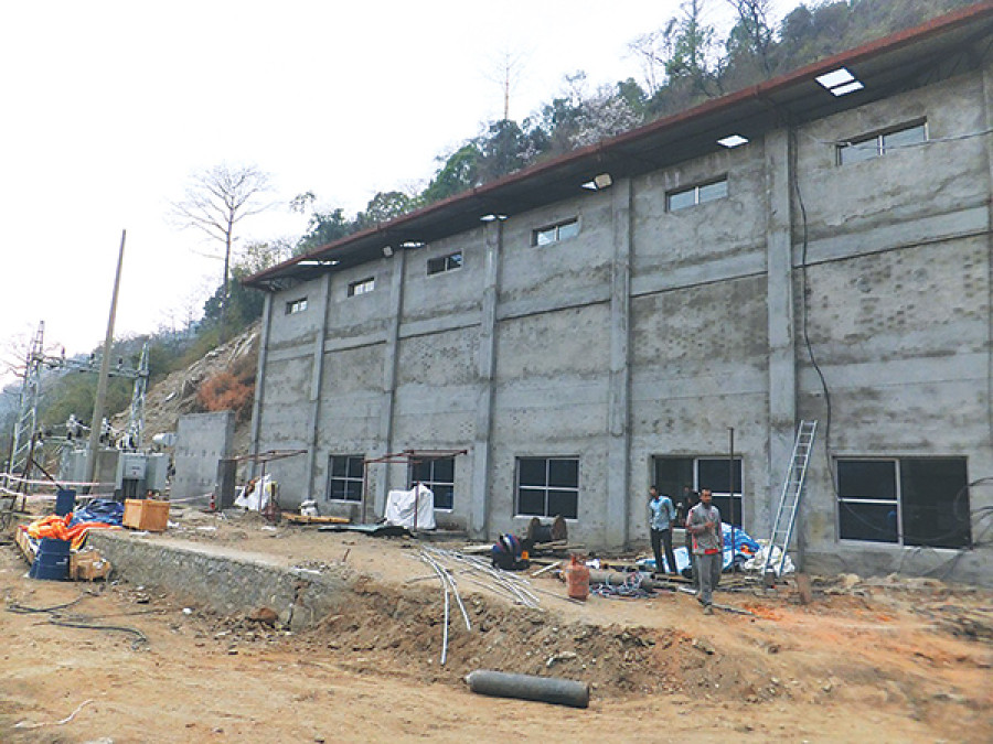 Works on hydro to finish soon