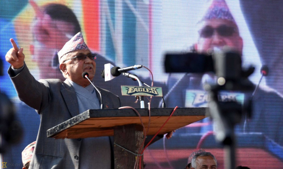 Oli denies ‘match fixing’ with Sitaula