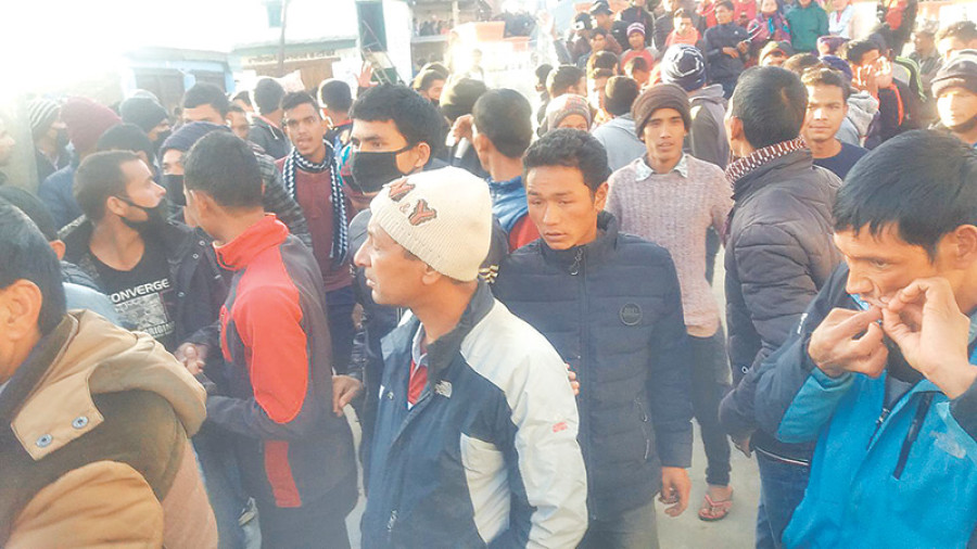 Police shoot dead Myadi recruit for protesting pay cut