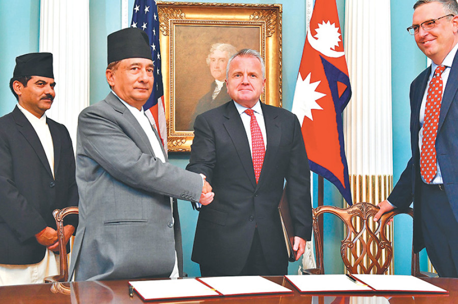 Nepal must wait for ‘at least a year’ to tap $500m US grant