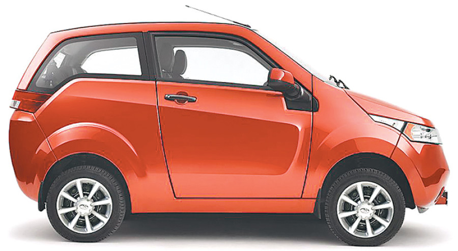 Mahindra unveils its latest all-electric car