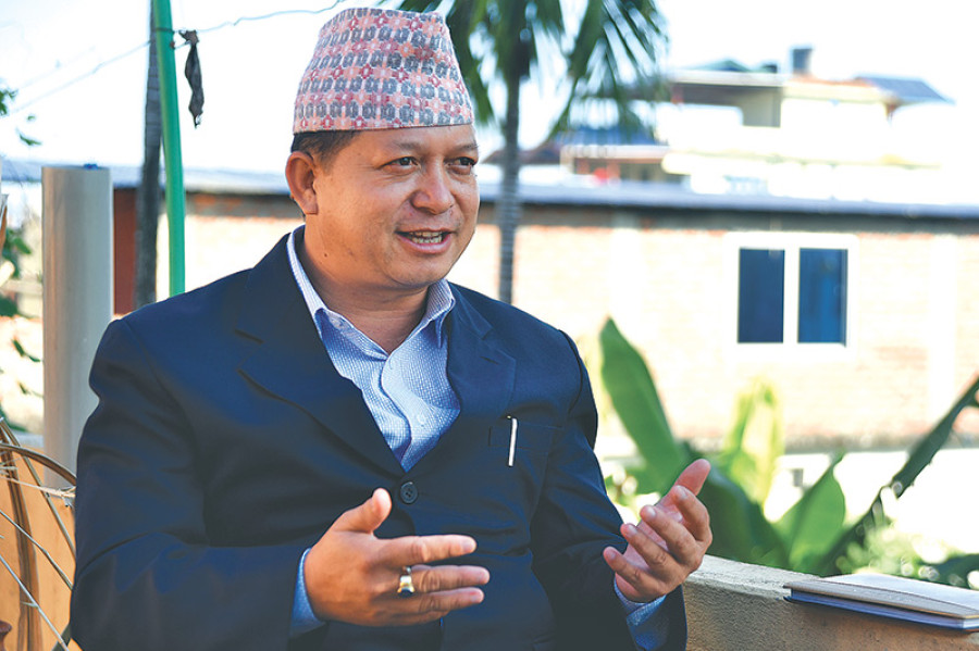 Oli’s rival Adhikari urges voters to choose young and dynamic leaders