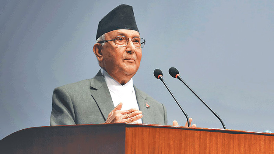 Oli urges PM to take up matters of nat’l interest with India