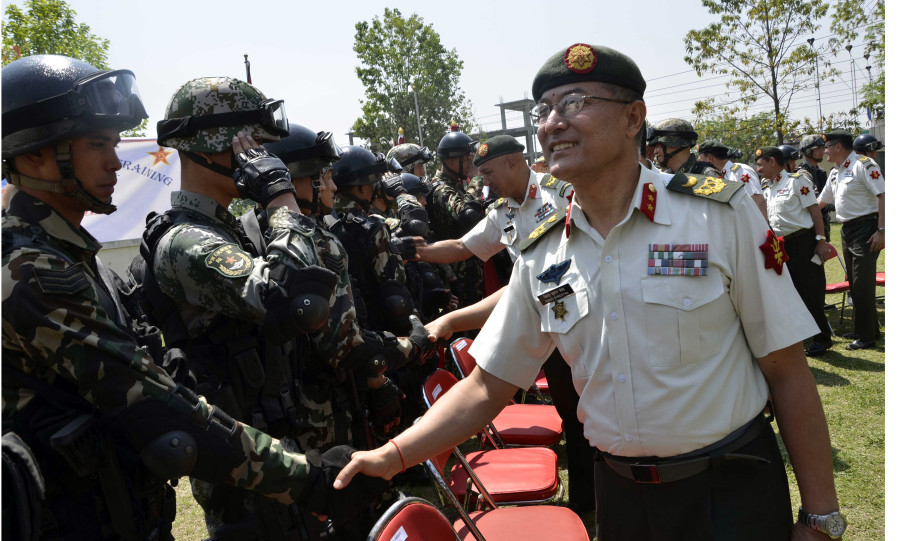 First-ever Nepal-China joint military training begins