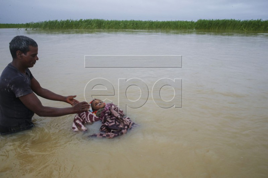 No dry land to bury (Photo story)