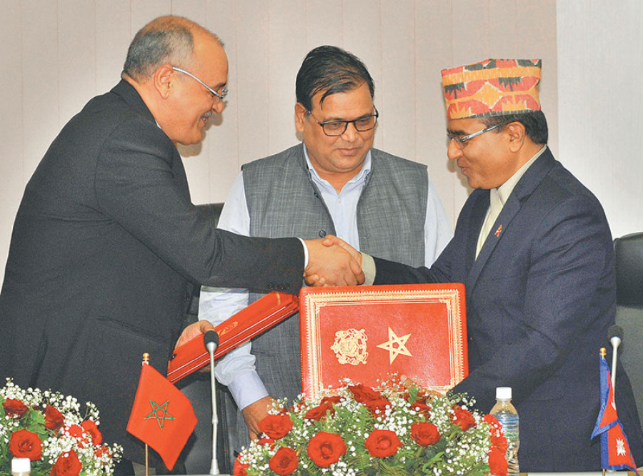 Nepal, Morocco sign MoU on cooperation