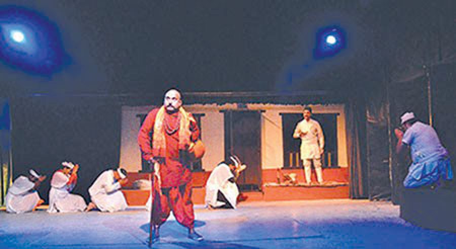 Life and times of Adikavi on stage