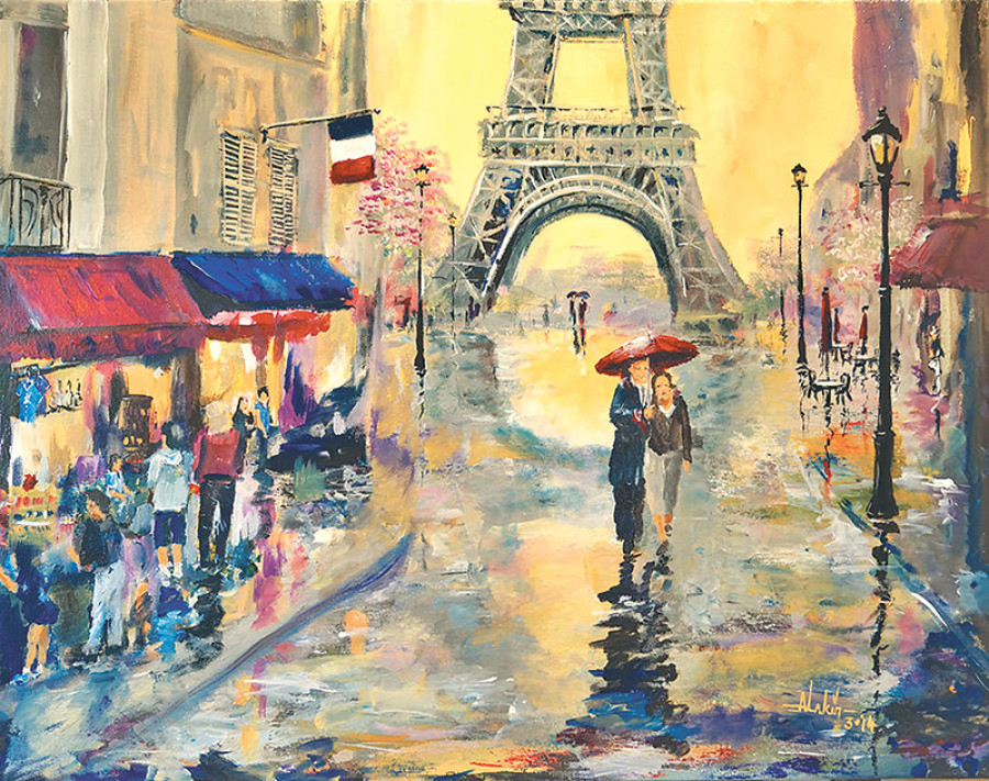 Evening in Paris