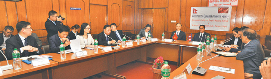 Chinese team to hold railway studies
