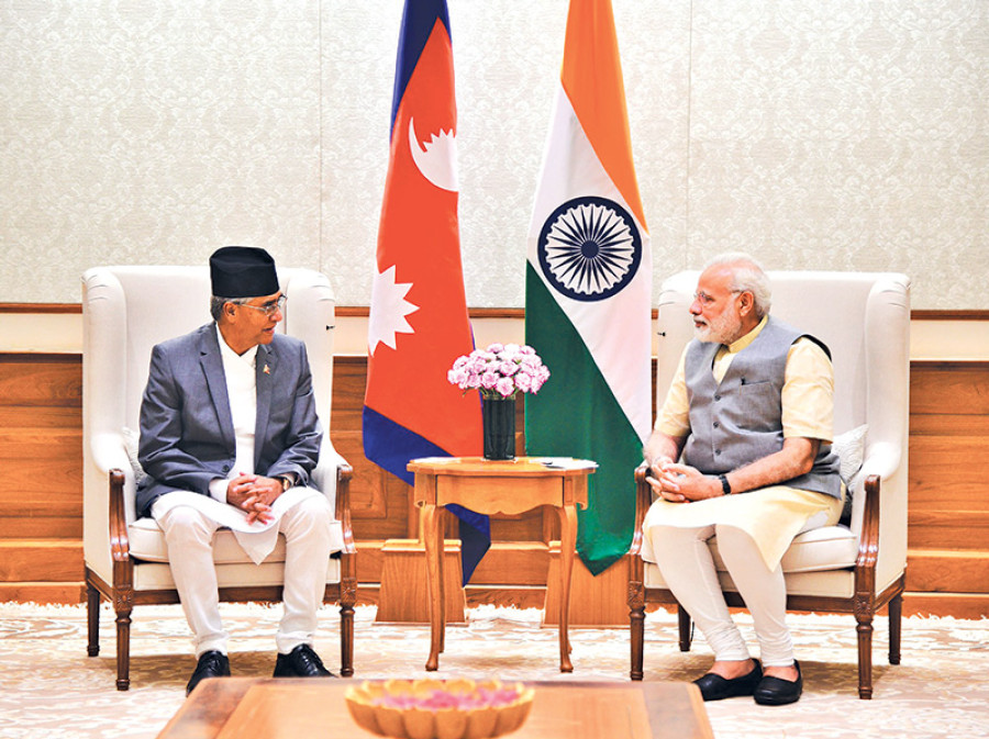 Modi seeks to better ties with Nepal