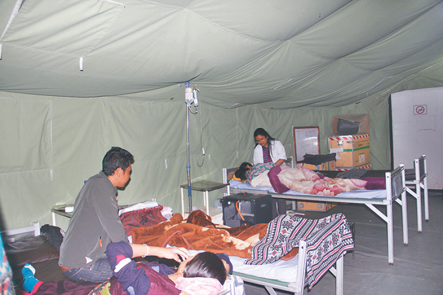 No end to Rasuwa’s tent treatment