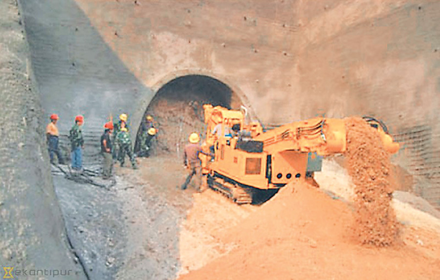 Construction resumes at Melamchi project