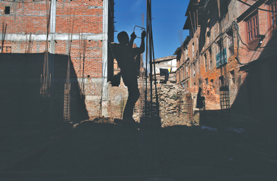 Tired of the cold wait, quake survivors rebuild on their own