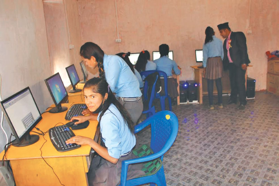 Equality Foundation takes computer study to Panchthar schools