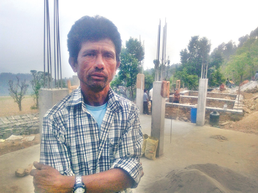 Water shortage halts rebuilding in Sindhupalchok