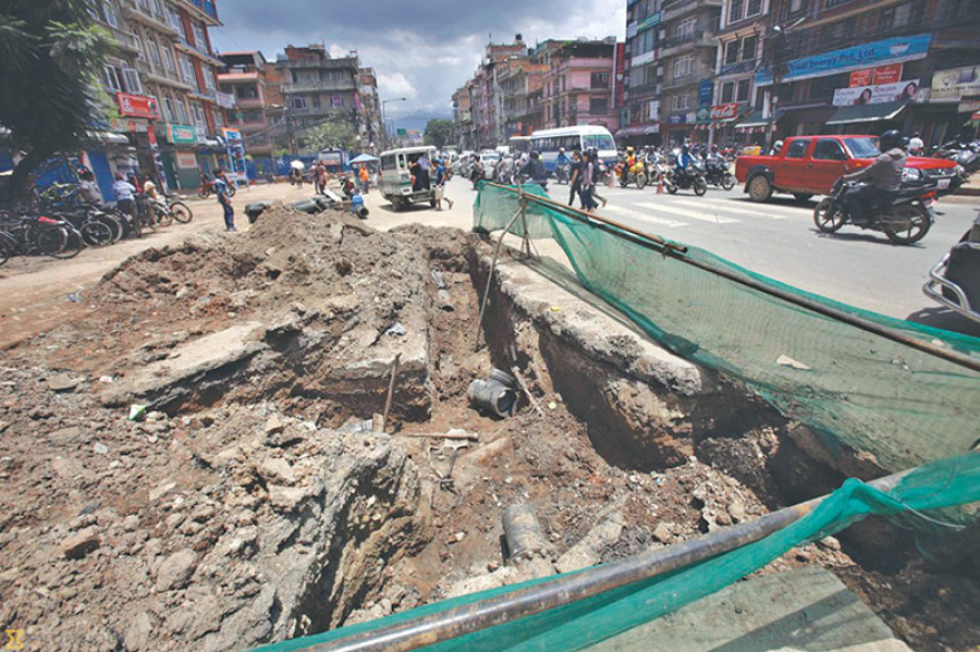 ‘Potholes fixed in 32 areas of Kathmandu’