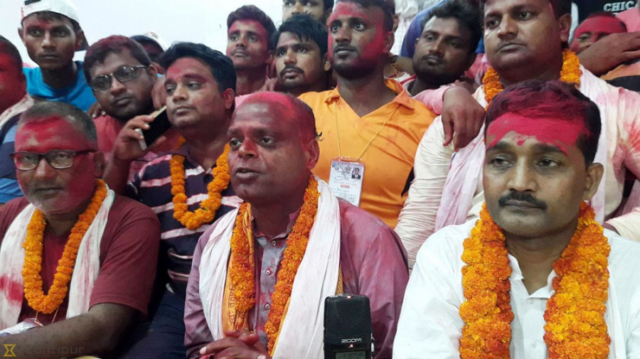 SSFN's Sarawagi wins Birgunj's mayoral post