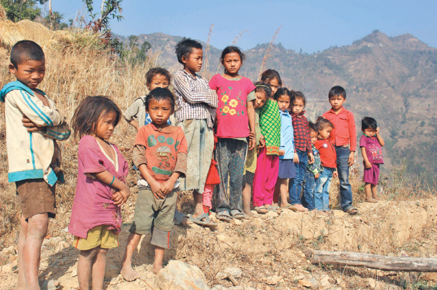 Remote Chitwan settlements left without school after earthquake
