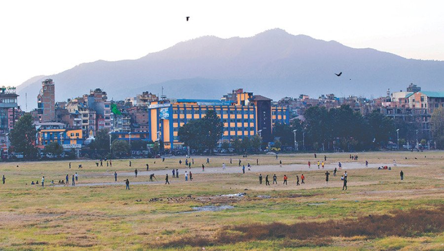 Fragmentation of Tundikhel