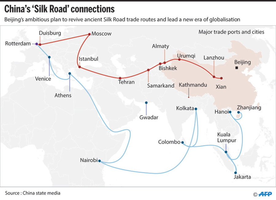 Nepal, China to ink deal on OBOR today