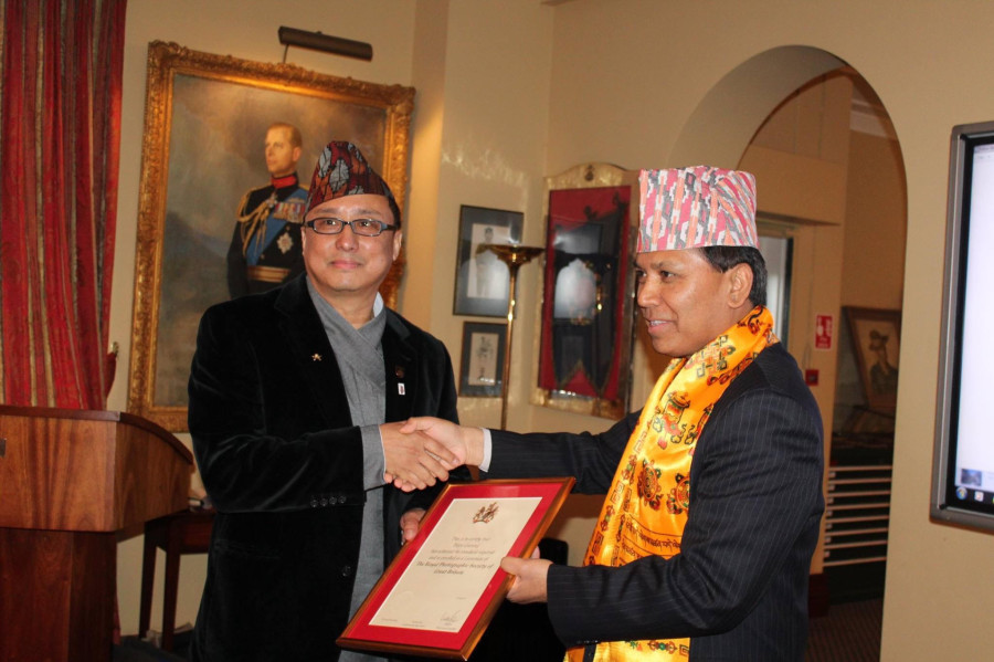 Former British Gurkha soldier awarded licentiate of Royal Photographic Society