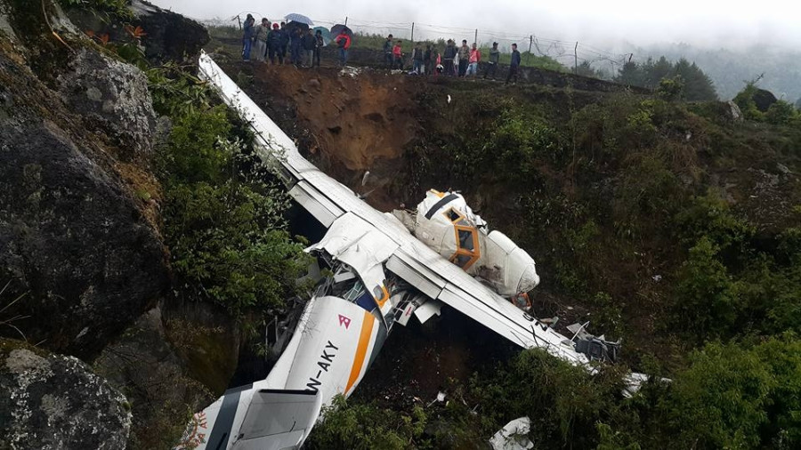 Pilot killed in Goma Air cargo plane crash in Lukla