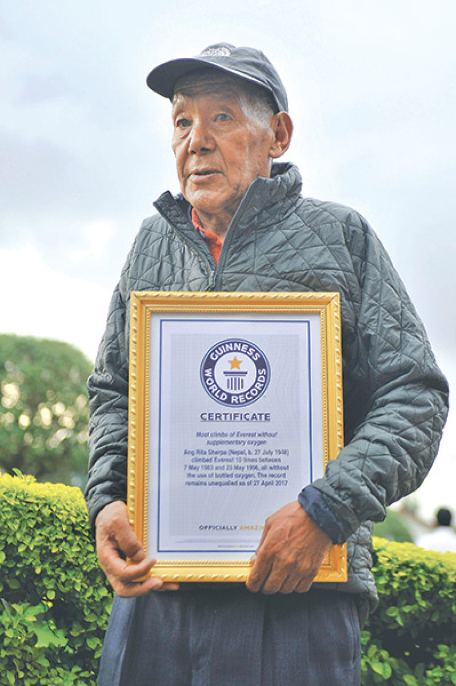 Ang Rita bestowed Guinness honours