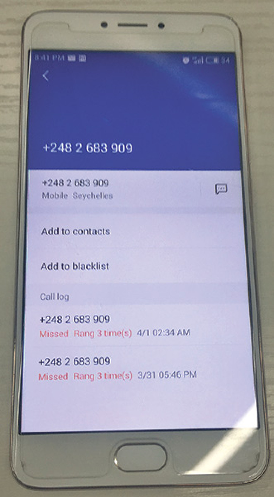 Don’t return unknown int’l calls, teleco warns