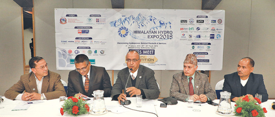 Himalayan Hydro Expo set for Jan 5 kick-off