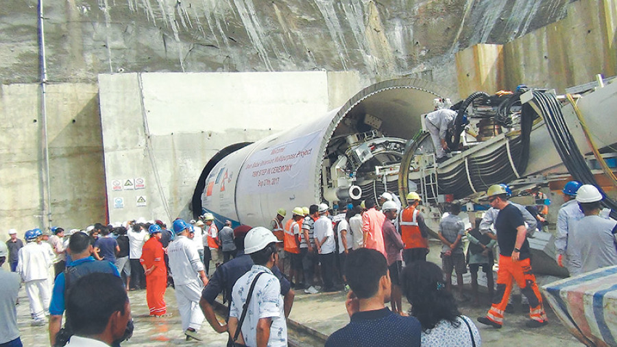 Tunnel boring machine to be installed within a month