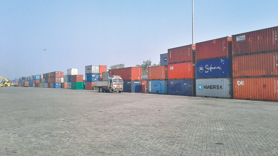 Pileup of empty containers puts dry port in disarray