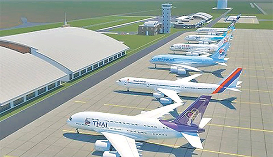 Bhairahawa airport: Chinese contractor to be fired for lack of progress