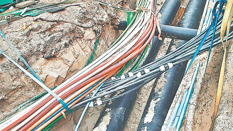 Power cables to be laid underground in central Ktm