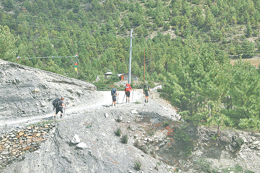 New trekking route to Manang in the offing