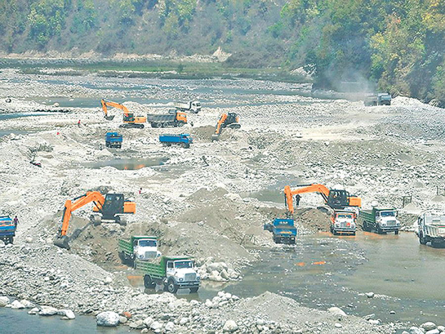 Illegal mining ramps up as Dashain begins