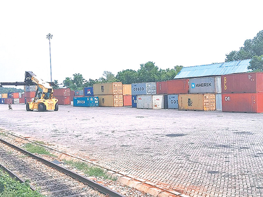 Nepal-bound cargo stranded in India
