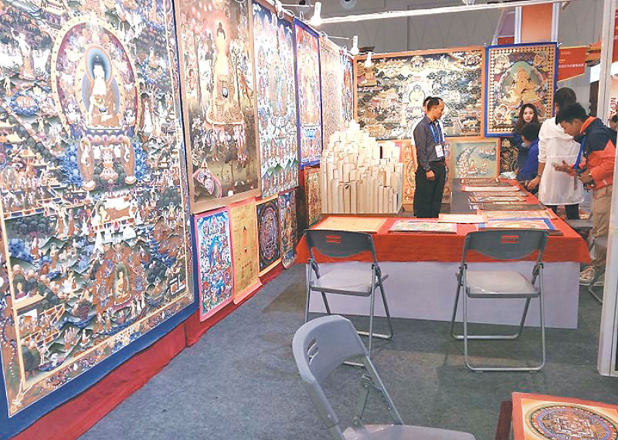 Export earnings of carpet, garment down