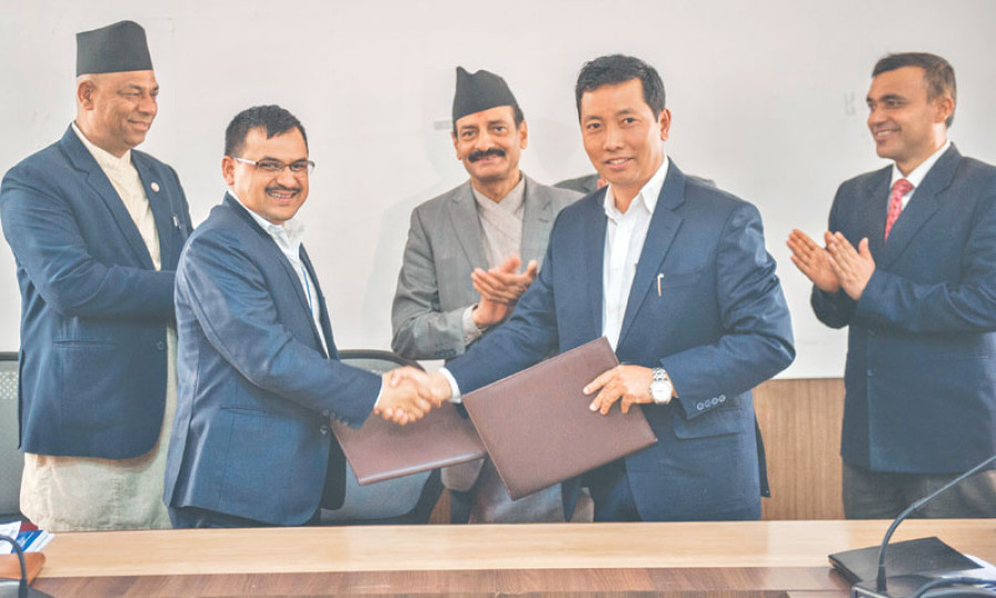 Pact signed to open Nepali goods stalls in sister cities