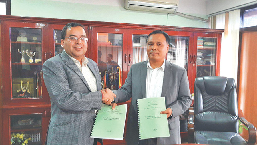 NEA signs PPA with Upper Trishuli hydel project