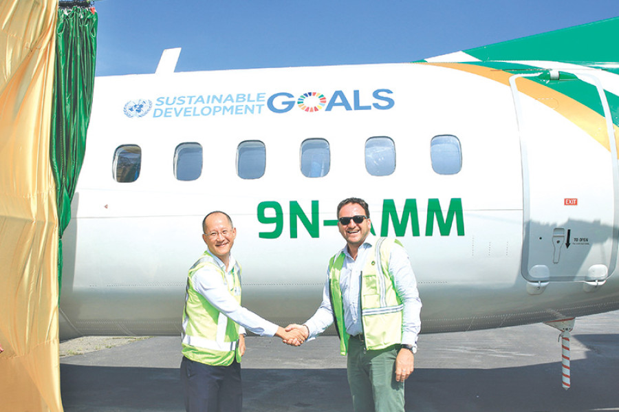 Yeti imprints SDG logo on its aircraft
