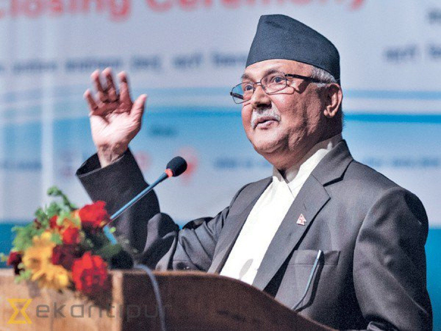 CPN-UML Chair Oli elected in Jhapa-5 with a wide margin