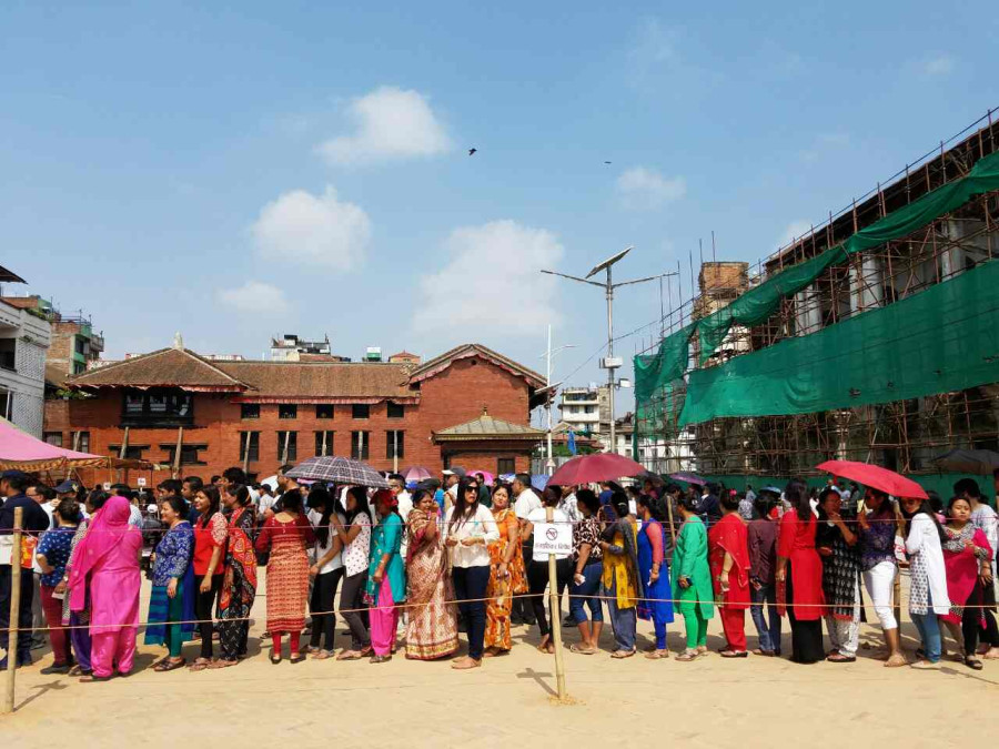 EC estimates 73 percent turnout in first phase local polls