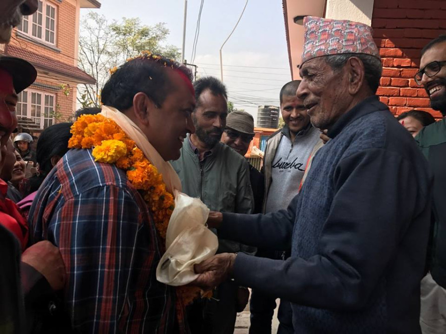 NC candidate Gagan Thapa elected in Kathmandu-4